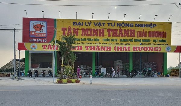 Mẫu Bảng Hiệu Cửa Hàng Vật Tư Nông Nghiệp Đẹp, Thu Hút bảng hiệu phân bón đẹp