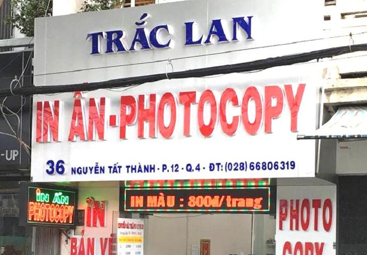 bang-hieu-quang-cao-photocopy Biển hiệu đóng vai trò quan trọng cửa tiệm Photocopy