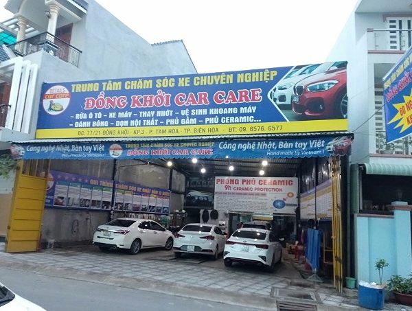 bảng hiệu rửa xe bạt hiflex