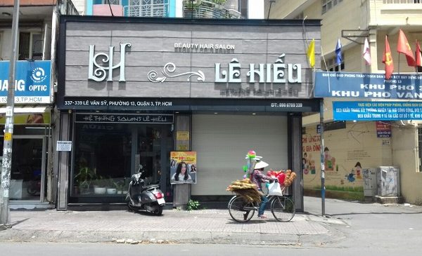 bảng hiệu quảng cáo salon tóc