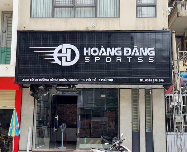 Mẫu Bảng Hiệu Shop Thể Thao Đẹp, Thu Hút Khách bảng hiệu shop thể thao chữ nổi