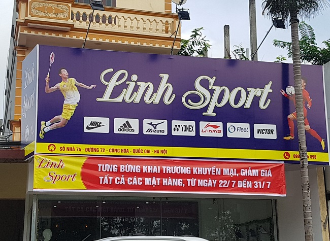 bang-hieu-shop-the-thao-hiflex bảng hiệu shop thể thao hiflex