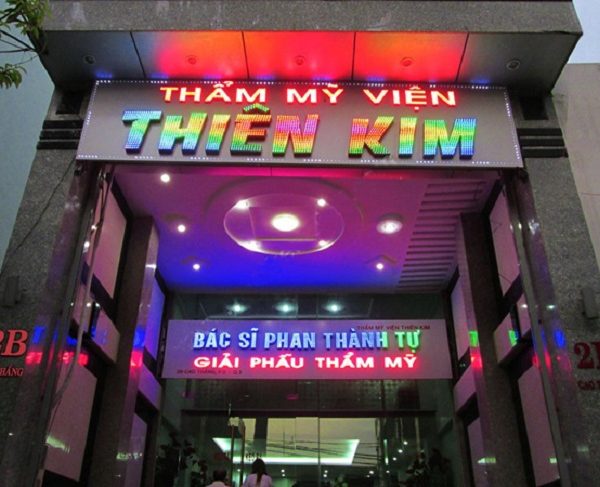 Mẫu Bảng Hiệu Spa Chăm Sóc Da, Thẩm Mỹ Đẹp Nhất Biển quảng cáo spa đèn led