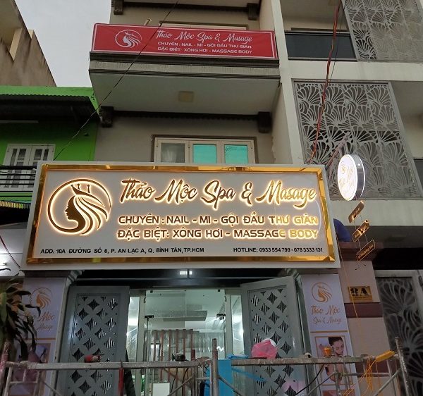 Mẫu Bảng Hiệu Spa Chăm Sóc Da, Thẩm Mỹ Đẹp Nhất Làm bảng hiệu quảng cáo spa giá rẻ
