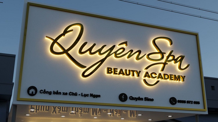 Mẫu Bảng Hiệu Spa Chăm Sóc Da, Thẩm Mỹ Đẹp Nhất bang hieu spa gia re