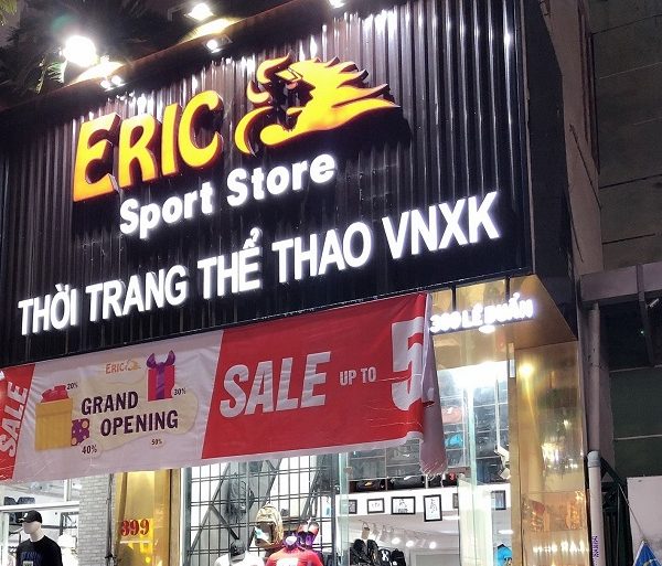 Mẫu Bảng Hiệu Shop Thể Thao Đẹp, Thu Hút Khách bảng hiệu sport đèn led