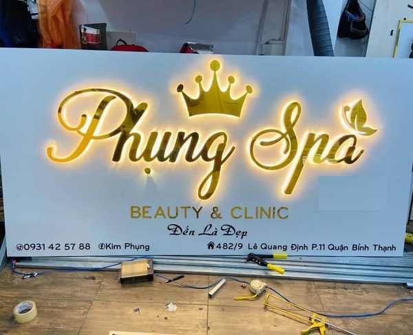 Làm Bảng Hiệu Quảng Cáo Thủ Đức Uy Tín, Giá Rẻ bảng hiệu quảng cáo chữ nổi inox thủ đức