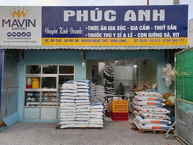 Mẫu Biển Quảng Cáo Thức Ăn Gia Súc Chăn Nuôi Đẹp bang hieu thuc an gia suc
