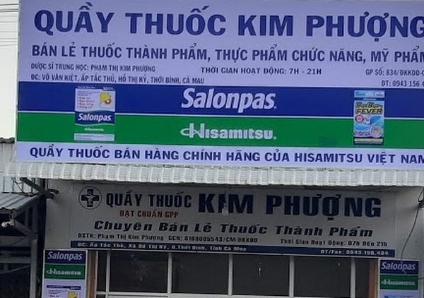 Mẫu Bảng Hiệu Nhà Thuốc Tây Đạt Chuẩn GPP Đẹp bảng hiệu tiệm thuốc tây bằng bạt