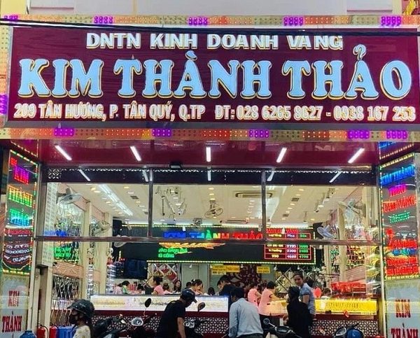 Mẫu Bảng Hiệu Tiệm Vàng Bạc Đẹp, Phong Thủy bảng hiệu tiệm vàng bằng mica