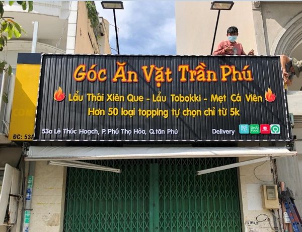 Mẫu Bảng Hiệu Tôn Sóng Quảng Cáo Đẹp, Ấn Tượng