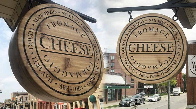 bang-hieu-tron-go biển vẫy tròn bằng gỗ