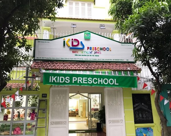 Thi Công Bảng Hiệu Trường Học Đẹp, Ấn Tượng Mẫu biển trường mầm non đẹp