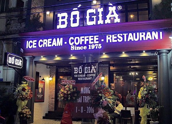 Mẫu Bảng Hiệu Kem Tươi Đẹp, Ấn Tượng, Độc Đáo biển quảng cáo kem tươi đèn led