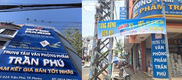Mẫu Bảng Hiệu Văn Phòng Phẩm Đẹp, Hấp Dẫn Nhất bảng hiệu văn phòng phẩm