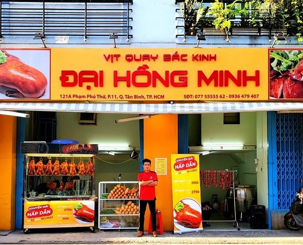 Mẫu Biển Quảng Cáo Vịt Quay Đẹp, Thu Hút Mọi Ánh Nhìn bảng hiệu bán vịt quay