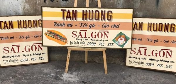 Mẫu Bảng Hiệu Sài Gòn Xưa Đẹp, Hoài Cổ Bảng hiệu xưa cũ
