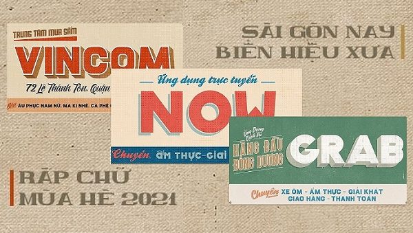 Mẫu Bảng Hiệu Sài Gòn Xưa Đẹp, Hoài Cổ bảng hiệu xưa cũ