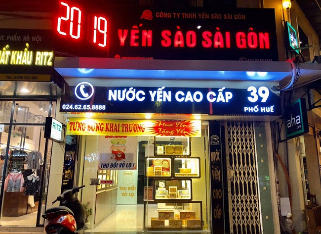 bang-hieu-yen-sao-1 bảng hiệu quảng cáo led đẹp