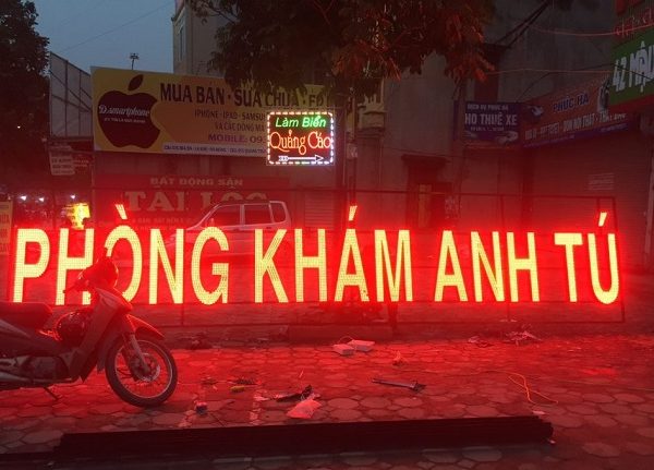 Biển Quảng Cáo Điện Tử Siêu Sáng, Giá Tốt 2025 bang led dien tu 1 mau