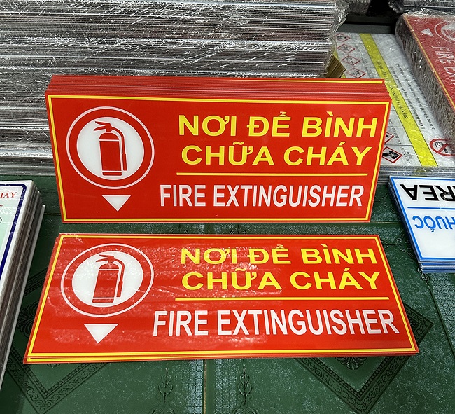 bang-noi-de-binh-chua-chay Bảng nơi để bình chữa cháy