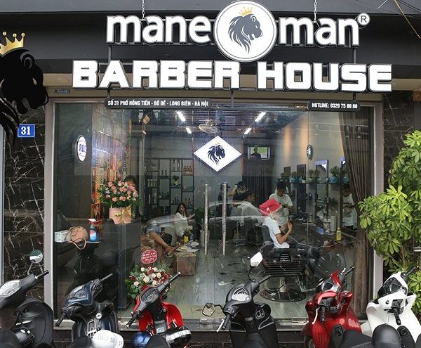 Mẫu Bảng Hiệu Barber Shop Đẹp, Thiết Kế Độc Đáo Biển cắt tóc nam