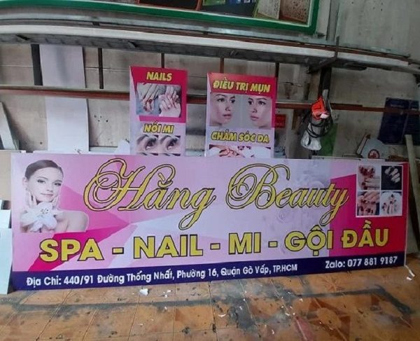 Mẫu Bảng Hiệu Spa Chăm Sóc Da, Thẩm Mỹ Đẹp Nhất biển bạt spa đẹp