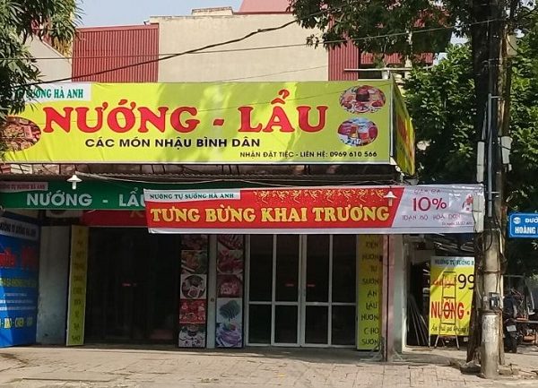 biển hiflex đồ nướng