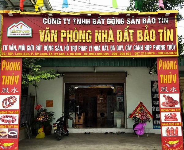 Mẫu Bảng Hiệu Công Ty Bất Động Sản Đẹp, Chuyên Nghiệp Biển hiệu bất động sản