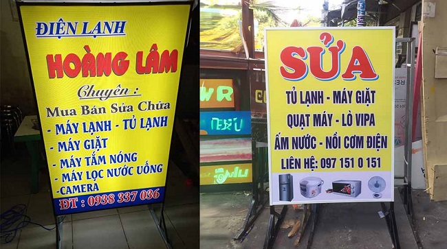 bien-hieu-dien-lanh-3 Biển hiệu quảng cáo điện lạnh