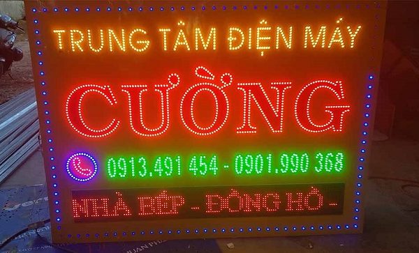 Mẫu Bảng Hiệu Điện Lạnh Đẹp Yêu Thích Nhất bảng hiệu hộp đèn điện lạnh