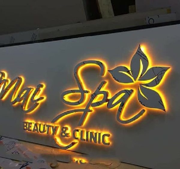 Mẫu Bảng Hiệu Spa Chăm Sóc Da, Thẩm Mỹ Đẹp Nhất Biển hiệu led nail đẹp