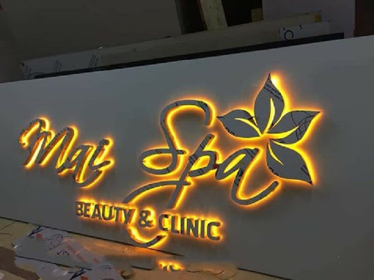 bien-hieu-led-nail màu sắc phù hợp với tiệm cắt tóc