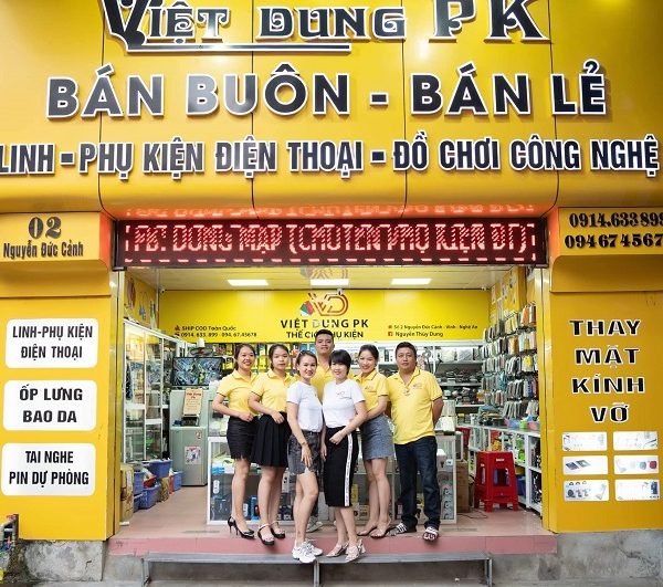 Mẫu Bảng Hiệu Phụ Kiện Điện Thoại Đẹp, Độc Đáo biển phụ kiện điện thoại đẹp