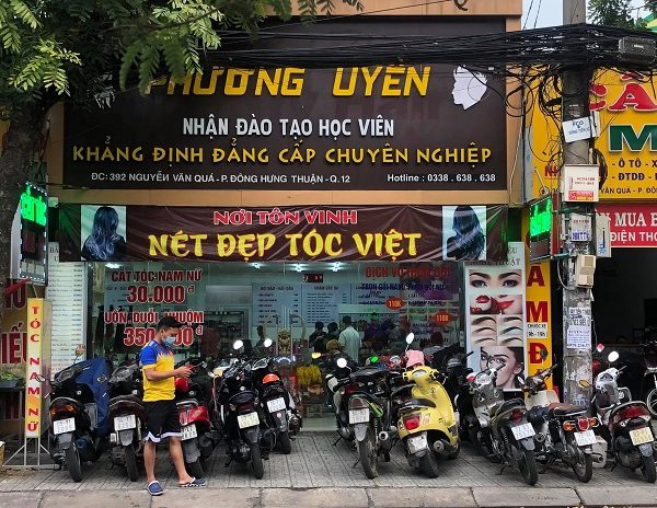 Biển hiệu salon tóc