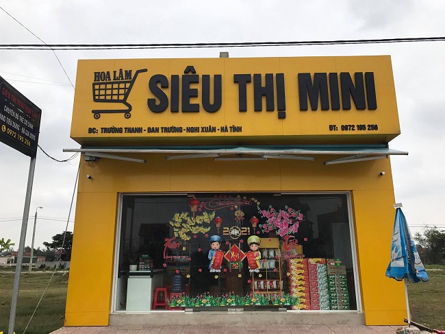 bien-hieu-sieu-thi-mini-dep bảng hiệu siêu thị mini mart