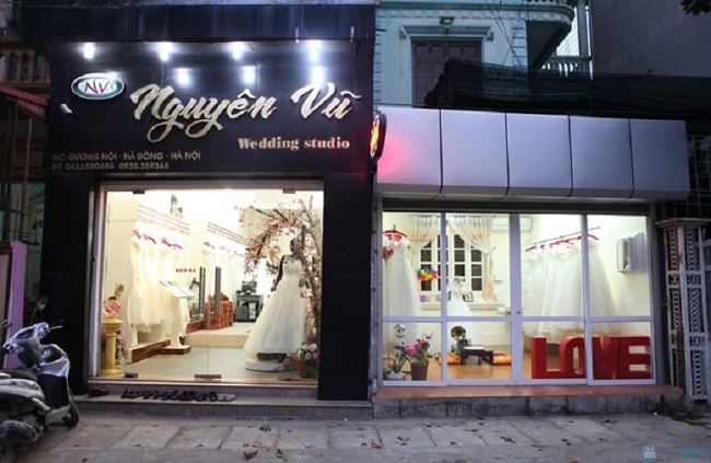 bien-hieu-studio Mẫu biển hiệu áo cưới đẹp nhất