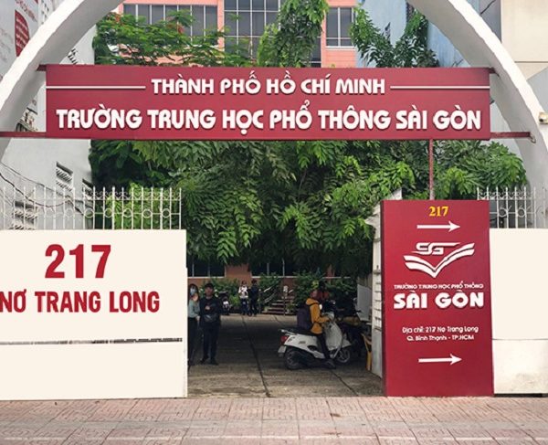 Thi Công Bảng Hiệu Trường Học Đẹp, Ấn Tượng bảng hiệu trường THPT đẹp