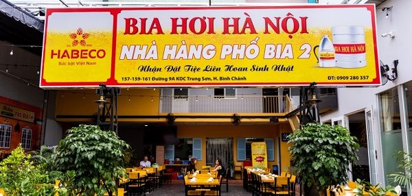 Mẫu Biển Quảng Cáo Quán Bia Hơi Đẹp, Cao Cấp mẫu biển quảng cáo bia hà nội