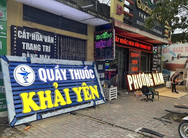 Mẫu Biển Quảng Cáo Đẹp, Độc Đáo Nhất 2025 mẫu biển hiệu quảng cáo đẹp