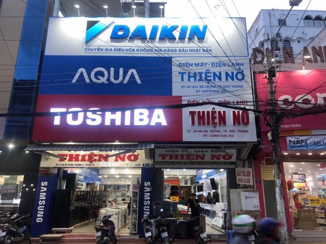 Mẫu Bảng Hiệu Điện Lạnh Đẹp Yêu Thích Nhất bien quang cao dien lanh 1