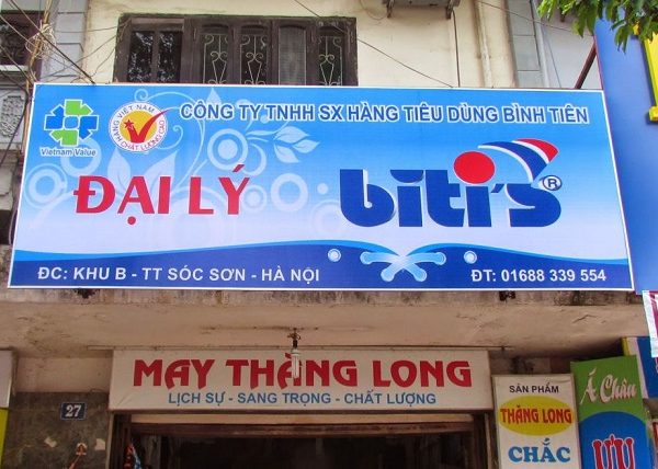 Mẫu Biển Quảng Cáo Shop Giày Dép Đẹp, Ấn Tượng biển hiệu giày dép bạt hiflex