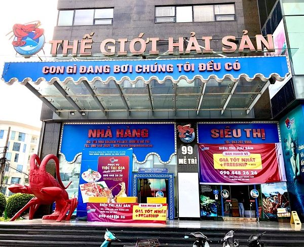 Mẫu Biển Quảng Cáo Hải Sản Tươi Sống, Khô Đẹp - Rẻ biển quảng cáo hải sản