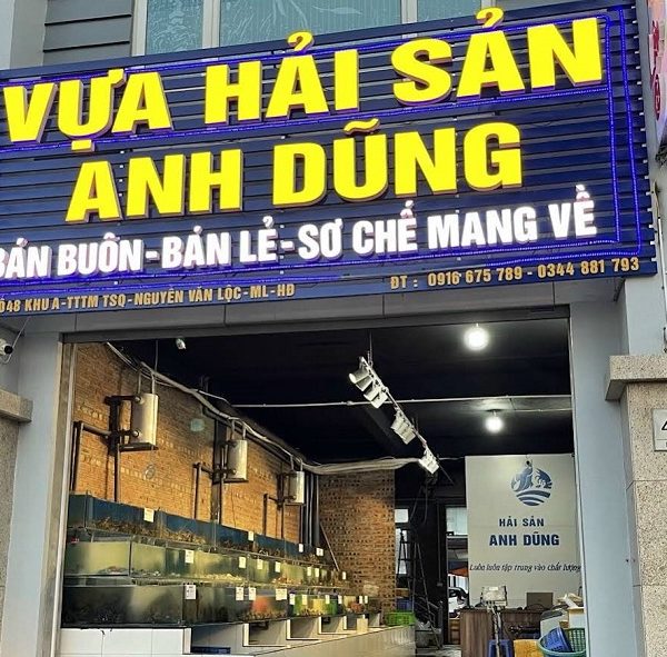 Mẫu Biển Quảng Cáo Hải Sản Tươi Sống, Khô Đẹp - Rẻ