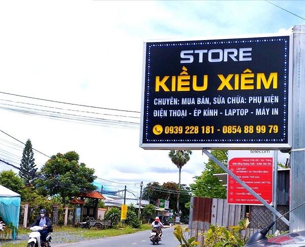 Mẫu Biển Quảng Cáo Đẹp, Độc Đáo Nhất 2025 biển quảng cáo hộp đèn đẹp