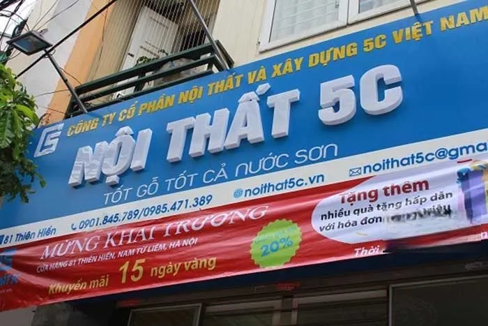 Biển Quảng Cáo Nội Thất Formex Trắng In PP bien quang cao noi that 5