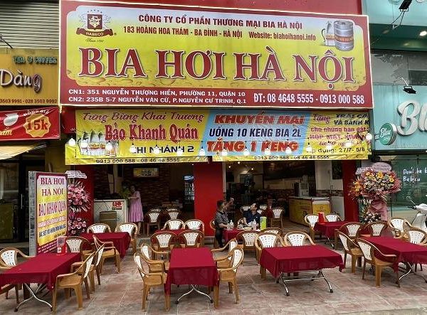 Mẫu Biển Quảng Cáo Quán Bia Hơi Đẹp, Cao Cấp