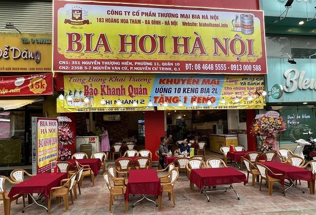 Mẫu Biển Quảng Cáo Quán Bia Hơi Đẹp, Cao Cấp bien quang cao quan bia