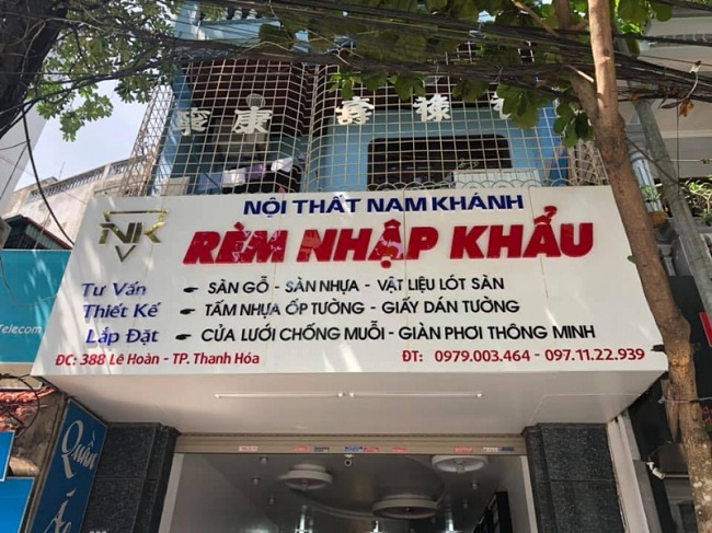 Mẫu Biển Quảng Cáo Rèm Cửa Đẹp, Sang Trọng bien quang cao rem cua