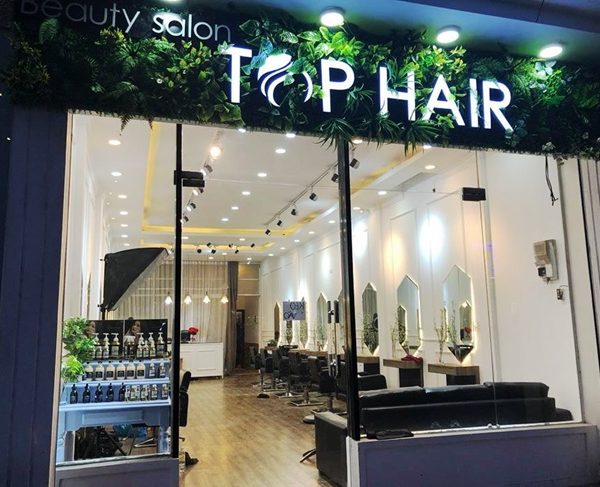 Biển salon cắt tóc